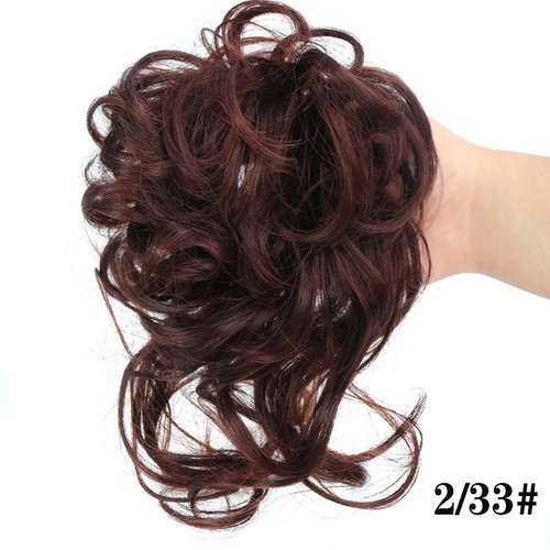 Curly messy bun - bun, piece